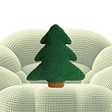 Duvcoywae Weihnachtskissen Fürs Sofa - Tannenbaum Plüschkissen Dekokissen,Rückenkissen Weihnachtsdeko für Wohnzimmer Sofa Bett Schlafzimmer Studentenzimmer Büro