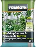 Primaster Bio Grünpflanzen- & Palmenerde torffrei 10 L Erde