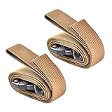 Healvian 2 Stück Luggage Strap Teiliges Robuste Wiederverwendbare Gepäckgurte mit Schnalle Tragfestes Kofferband für Outdoor Camping Sichere Fixierung von Koffern und Packtaschen Leicht