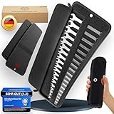 Garage 694® Schraubenschlüssel Set 19-teilig [SW6- 24mm] in robuster Rolltasche, flexibel einsetzbar, Aufhängen, Mitnehmen, Platzsparend