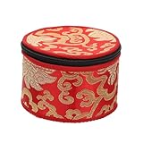 JOINPAYA 1 Stück Buddha-Klangschalentasche Schüssel Singen Buddhist sound bowl case Singing bowl holder Tragetasche für tibetische Klangschalen Aufbewahrungsbox für Meditationsschalen
