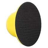 OSALADI Manuelle Rundschleifscheibe Sandmasse Schleifklotz Aus Kork Schleifpads Papier Sandkasten Terrassendielen Willkürlich Schwingen Film Auto Zubehör Yellow Schaum