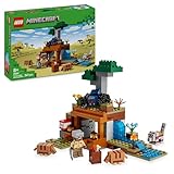 LEGO Minecraft Die Expedition zur Gürteltiermine, Set mit Minifigur aus dem Videospiel, Bauspielzeug mit Charakteren, Geschenk für Jungen und Mädchen ab 8 Jahren 21269