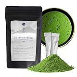 Asayu Japan Matcha Powder - Premium Ceremonial Grade Green Tea, Mt. Fuji Source, Made in Japan (Sticks - 20x1.5g)