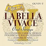 La Bella Strings »VIVACE OUD - OUVIV-T - TURKISH TUNING« Saiten für Oud - Fluorocarbon/Silver-Plated Wound - 11-Saitiges Set