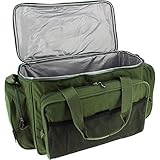 Karpfen Angel Zubehör Carry all Tasche Mit Isoliert Futter In Camo oder Grün - Olivgrün