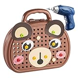 Generisch Kleinkinder Werkbank Spielset - Rollenspiel Bauarbeiter -Lernspielzeug | Konstruktionsspielzeug Für Vorschulkinder Mädchen Ab 3 Jahren