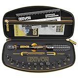 Drehmomentschlüssel Fahrrad & Motorrad, 1/4 Zoll, inklusive 15 teiliges Set Innensechskant Hex und Torx Bits, Messbereich 2-26 Nm mit Verlängerungsstange, torque wrench set Für Rennrad und mehr