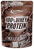 IronMaxx 100% Whey Protein Pulver 500g - Schokolade - High Protein Shake mit BCAAs und EAAs für Muskeltraining und Fitness