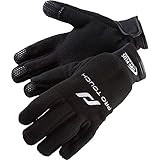 Pro Touch Unisex – Erwachsene Handschuhe-183887 Handschuhe-Feldspieler, SCHWARZ/Weiss, 11
