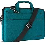 DOMISO 17 Zoll Wasserdicht Laptop Tasche Aktentasche Schultertasche Notebooktasche Business für 17-17.3' Notebook/Dell Inspiron/Lenovo IdeaPad/Acer/HP Envy/ASUS ROG/MSI GS73VR Stealth Pro,Teal