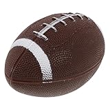 FRCOLOR Aufblasbarer Rugbyball für Jugendliche Weiches Portables Outdoor für Teamtraining Parks und Schule Sprunghaft und Leicht für Kleinkinder