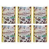 6er Pack Dr. Quendt Dinkelchen Vollmilch (6 x 85 g) Knabbergebäck Knabbersnack Knuspersnack DDR Ostprodukt