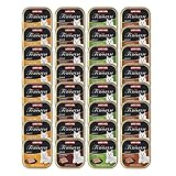 animonda Vom Feinsten Adult Vielfalt (32 x 100 g), Nassfutter für ausgewachsene Katzen, Katzenfutter ohne Getreide und Zucker, mit 100 % frischen, fleischlichen Zutaten