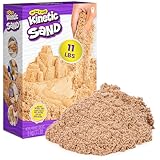 Kinetic Sand 5 kg - Original magischer kinetischer Sand aus Schweden, naturbraun, bekannt aus Kindergärten, für entspanntes, kreatives Indoor-Sandspiel, für Kinder ab 3 Jahren