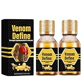 Timilk Venomdefine Bienengift-Gynäkomastieöl, Timilk Gynäkomastieöl, Bienengift-Gynäkomastieöl, Thermofirm Bienengiftöl für Männer (2PCS)