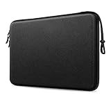 FINPAC Laptop Tasche Hartschalen Hülle für 16 Zoll MacBook Pro 2023-2019, 15,6' Lenovo Tab Notebook/IdeaPad, stoßfest Schutzhülle für 15,6 Zoll ASUS/Acer/HP/Surface/Huawei Laptop, Schwarz