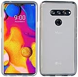 cofi1453 Silikon Hülle Tasche Case kompatibel mit LG V40 ThinQ Zubehör Gummi Bumper Schale Schutzhülle Zubehör in Frosted