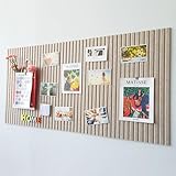 Doygim Große Filz Pinnwand Selbstklebend 90x60cm Modern Pinnwand Stoff Pinboard Bulletin Board 0,9cm Dick Dekorative Pinnwand aus Filz mit Reißzwecke für Kinderzimmer, Büros(Helles Kamel)