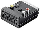 Scartadapter special Stecker / Buchse 3x Cinchbuchse und 4-pol. mini DIN Buchse