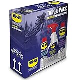 WD-40 Bike- Fahrradpflegeset 1x Kettenspray Allwetter 250ml + 1x Reiniger 500ml + 1x Kettenreiniger 500ml