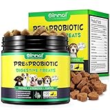 Probiotika für Hunde, Probiotika für Hunde Verdauungsenzyme, Darmgesundheit, Hautjuckreiz, Allergien, Durchfall, Hefeausgleich, Immunsystem und Gesundheitsunterstützung, 120 Stück