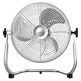 Cecotec Industrielüfter EnergySilence 1000 Pro. 40 W, Durchmesser 30 cm, 3 Geschwindigkeiten, 3 Flügel, einfache Bedienung, elegantes Design und maximale Sicherheit, Stahl-Finish