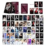 SAMSHINE Kpop Bangtan Boys JUNGKOOK Fotokarten 55Pcs JUNGKOOK Mini Lomo Karten Bangtan Boys JUNGKOOK Me Myself Album Karten Bangtan Boys Photocard Set für Army (JK-B)