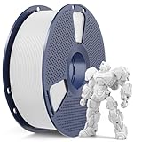 SUNLU PETG Filament 1.75 mm, Hochfestes 3D Drucker Filament PETG, Unübertroffene Haltbarkeit und Flexibilität, 3D Druckfilament 1,75 mm, Passt für die meisten FDM 3D-Drucker, 1kg Spule, petg Weiß