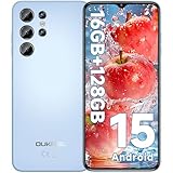 OUKITEL C1 Android 15 Smartphone Ohne Vertrag, 16GB+128GB /1TB Handy Günstig, 6.52' HD+ Handy Ohne Vertrag,5150mAh Simlockfreie Handys, 13MP+5MP, Dual 4G SIM 3 Steckplatz/Fingerabdruck/OTG/3.5mm Jack