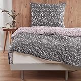 Mixibaby Satin Bettwäsche Bettgarnitur Bettbezug Baumwolle 135x200 155x220 200x200 200x220 Design, Größe:200 x 220 cm, Design Bettwäsche:Design 108