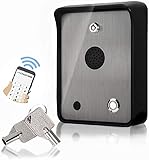 Notruftelefon GSM Freisprechanlage Audio Intercom Alarm Access Control System Geeignet für unbemannte Kabinenbüros, Taxi