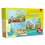 Leo Lausemaus Kinderspiel ab 3 Jahre - Kinderpuzzle - Spielesammlung für Kinder (Kinderpuzzle ab 4 Jahre)
