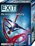 KOSMOS 685065 EXIT® - Das Spiel Die letzte Vorstellung, Level: Fortgeschrittene, Escape Room Spiel, EXIT Game für 1-4 Spieler ab 12 Jahre, EIN einmaliges Gesellschaftsspiel
