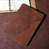 Hülle für iPad Air 13 (M3 2025 / M2 2024) und Pro 12.9 (6. / 5. / 4. / 3. Generation), Hochwertige PU Leder Tasche mit Flip Und Ständer mit Kartenhalter ,Brown
