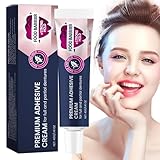 Thermoplastisches Haftmittel Für Zahnprothesen, Sicherer Prothesenkleber, 40g Haftcreme Für Zahnersatz, Haftcreme Für Träger Von Voll- Und Teilprothesen, Zum Festziehen Lockerer Prothesen