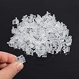 100 Stück Spezial-Pfropfclip Pflanzenclip Mini-Gartenpfropfwerkzeug Tomatensämling-Pfropfclip Auberginen-Pfropfclip ist sicher, zuverlässig und einfach zu bedienen