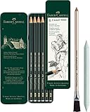 Faber-Castell 119063 Bleistift Castell 9000, 6-er Etui (Art Set)