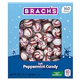Brach's Weiche Pfefferminzbonbons, einzeln verpackt, 800 ml (160 Stück)