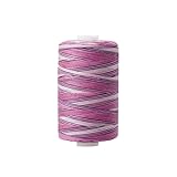 914 m Polyester-Nähgarn, Farbverlauf, violettes Garn für Stickerei/alle Nähzwecke, Hand und Maschine