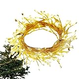 Lichterkette Mit Batteriebetrieb | LED Beleuchtung Für Festtage - 8 Modi Wassergeschützt Für Innen Außenbereich Terrasse Garten