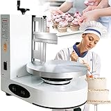 Automatischer Kuchen-Drehteller, 10 Zoll Cake Spinner Drehteller, Elektrische Kuchen Zuckerguss Maschine Aluminiumlegierung Kuchen Dekorieren Drehteller Drehbarer Tortenständer