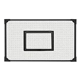 CasaNexa Aquariumdeckel Abdeckung Selbstmontierend Anti Sprungnetz, Schwarzer Schutzgitter für Fischbecken, Wasserschutz für Aquaristik- 60x30cm