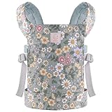GAGAKU Puppentrage ab 3 Jahre Kinder, Babytrage Puppen Bauchtrage Puppenzubehör Tragesitz mit Verstellbaren Träger - Grün