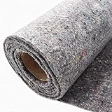 Aquagart Teichvlies 500g 6m² 2m Rollenbreite I Stabiles Schutzvlies für Teichfolie Unterlage für Ihren Pool I Schützt Teichfolie vor Beschädigungen I Verrotungsfestes Schutz Vlies für Teichbau