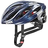 uvex boss race - sicherer Performance-Helm für Damen und Herren - individuelle Größenanpassung - optimierte Belüftung, deep space-black