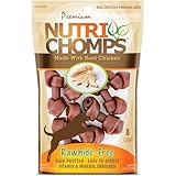 Scott Pet Nt003 Nutri Chomps Mini Knots Kauspielzeug für Hunde, Huhngeschmack, 8 Stück