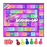 Bexdug Trinkspiele Brettspiele, Trinkwürfelspiel Set Als Familienpartyspiel, Interaktive Herausforderungen Für Reise Feiertage Halloween Freunde Hochzeit Feiern