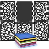 BoxLegend Faltbrett Für Kleidung V1-Plus T Shirt Faltbrett Kinder und Erwachsen Faltbrett Falthilfe für Wäsche Kleidung Wäschefalter Wäsche Faltbrett Verstelltbar Hemdenfalter Schwarz