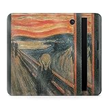 Glänzende Glitzer-E-Reader-Hülle, kompatibel mit Kobo Libra Color (2024) – The Scream – Premium-3M-Vinyl-Schutzfolie, einfach anzubringen, hergestellt in den USA von MightySkins